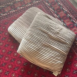 Striped Beige Cushions